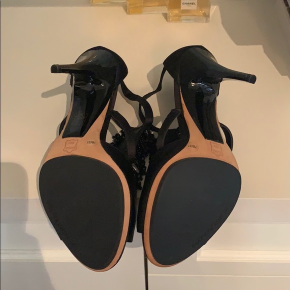 BCBG Embellished Satin Heels - Picture 4 of 5